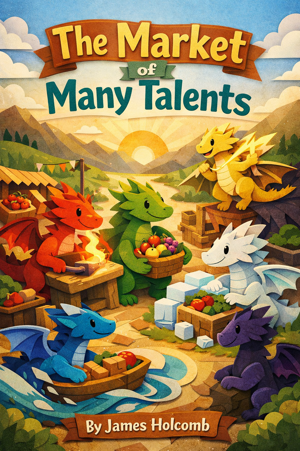 The Market of Many Talents — cover